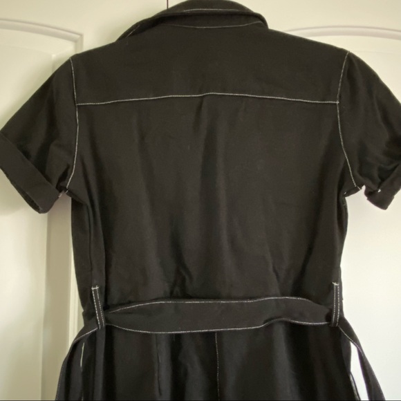 Black denim romper - Picture 9 of 10